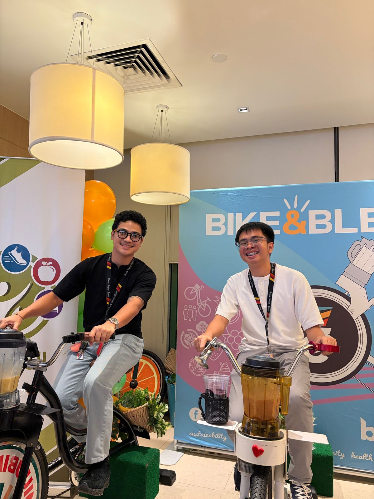BikedPH pedal-powered activation at Shell